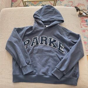 Parke vintage varsity hoodie